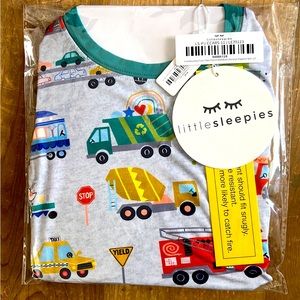 Little sleepies limited edition pajama set community cars